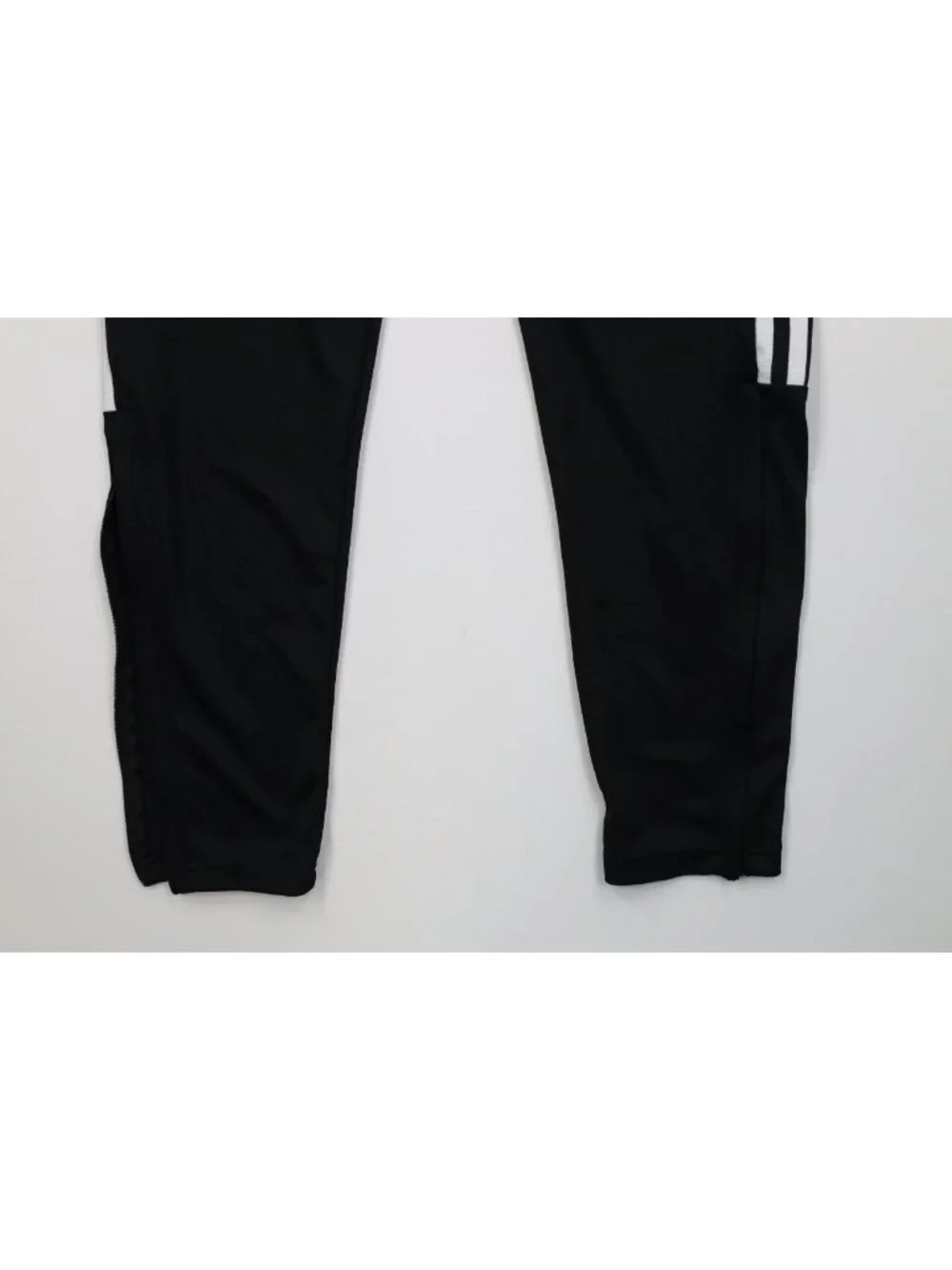 Vintage Y2K Adidas Mens Small Striped Tapered Leg Running Soccer Warm Up Pants